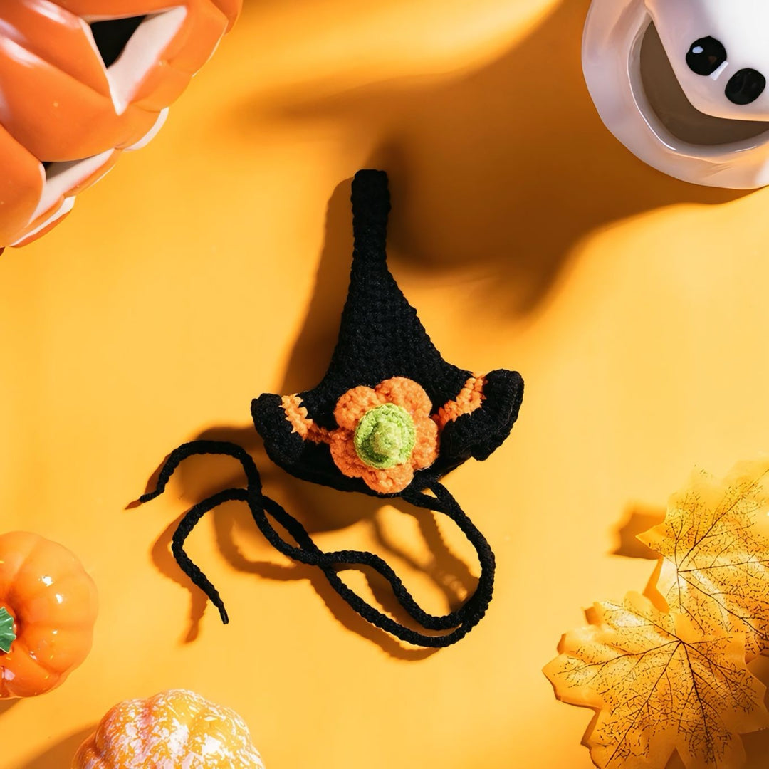 ハロウィンバンダナと帽子