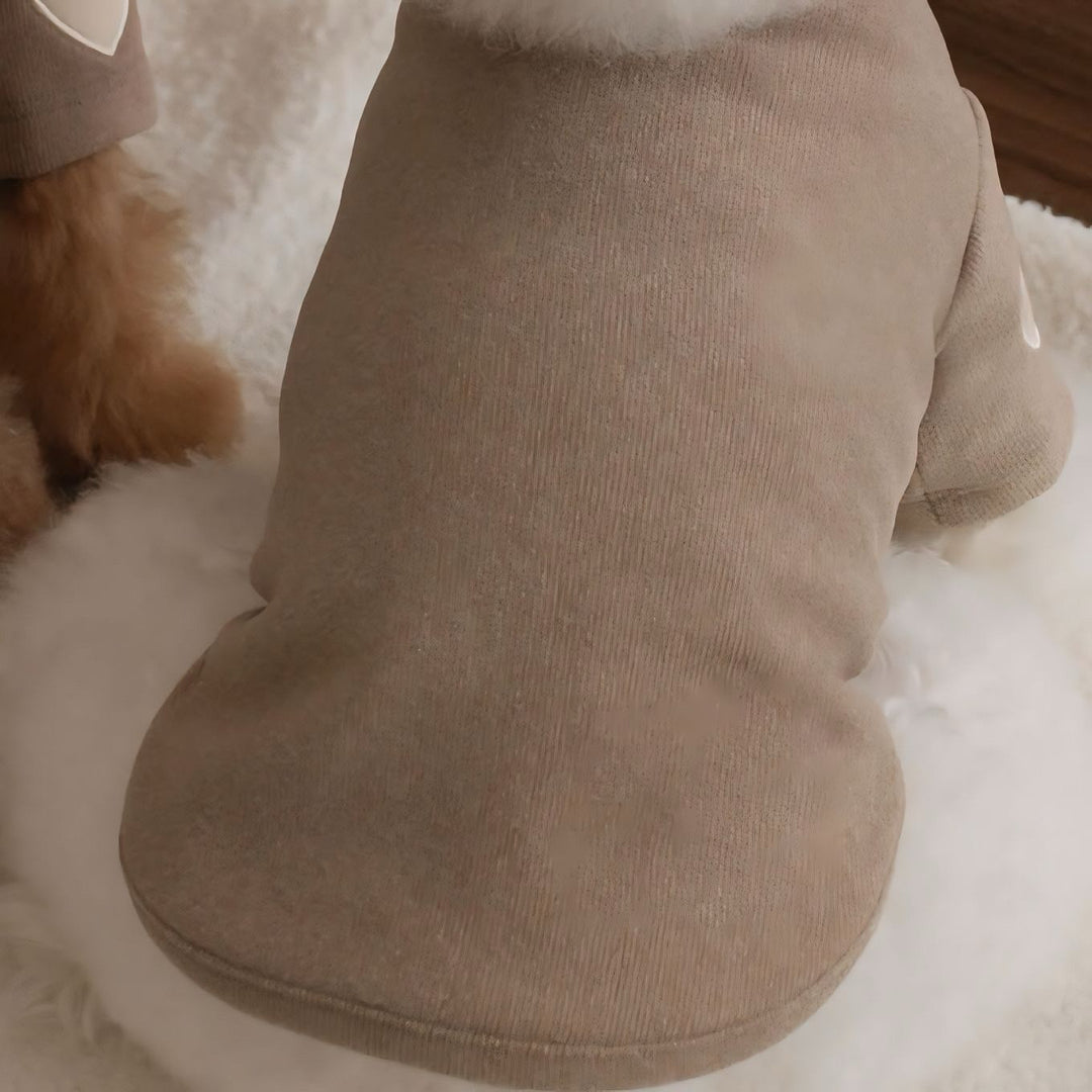 ポイントハートマークハイネックトップス