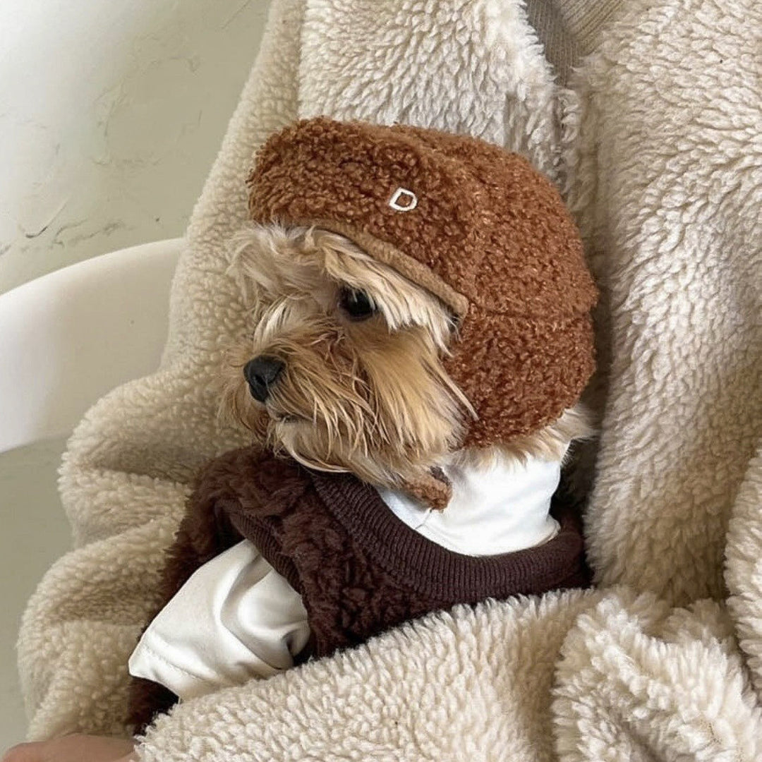 ベアハグあったか帽子