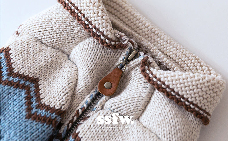 メイプル・コウイチャン ニットジャケット