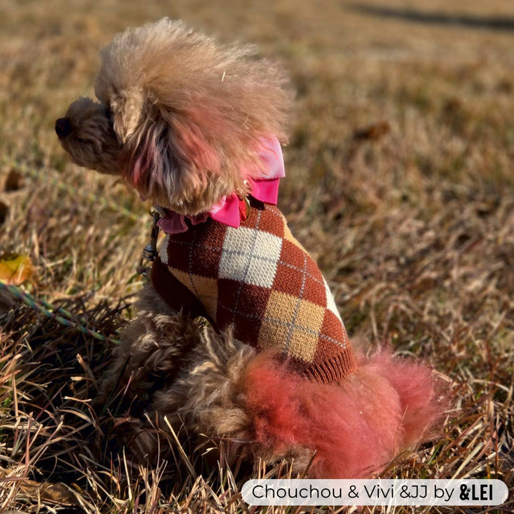 ブリティッシュチェック柄ニット