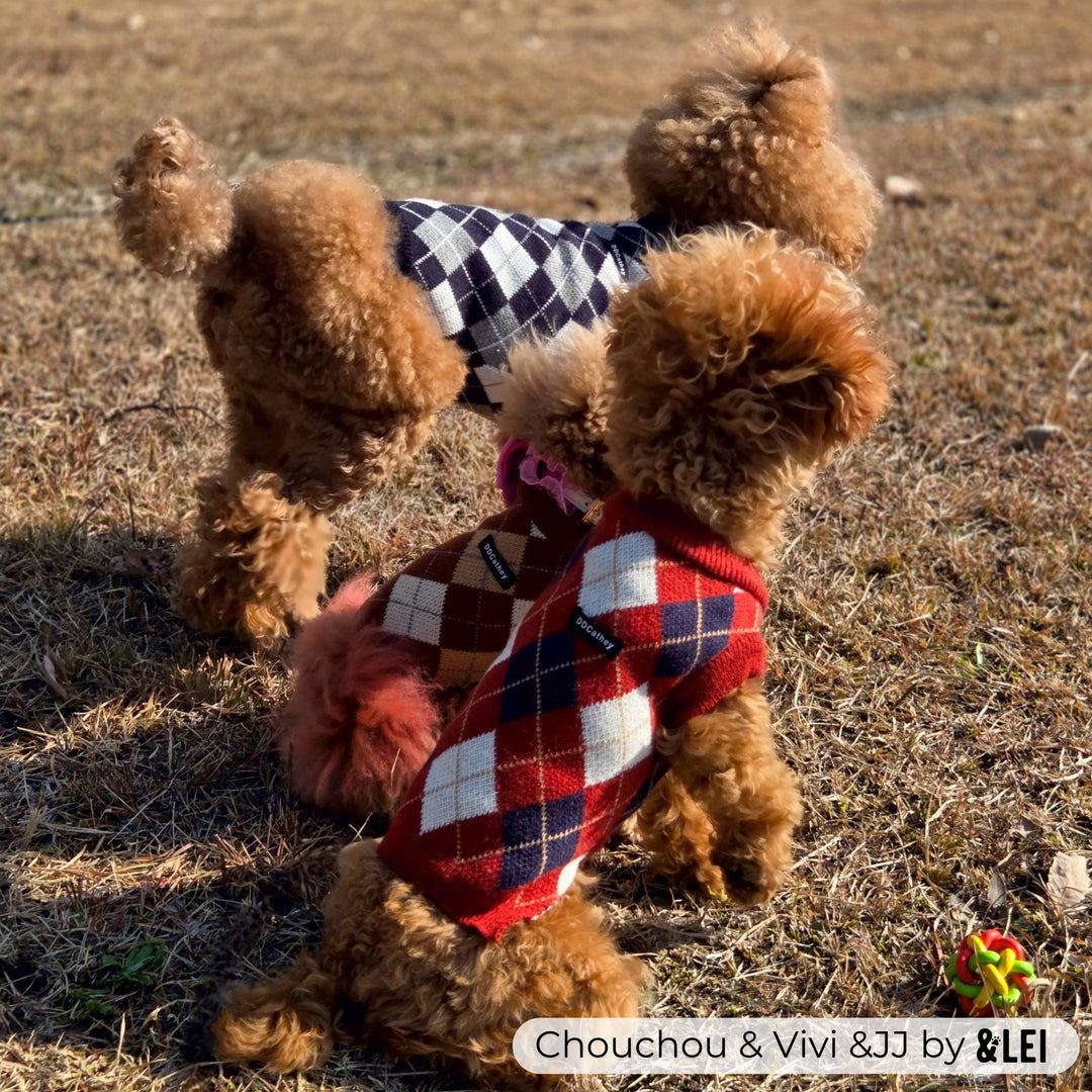 ブリティッシュチェック柄ニット