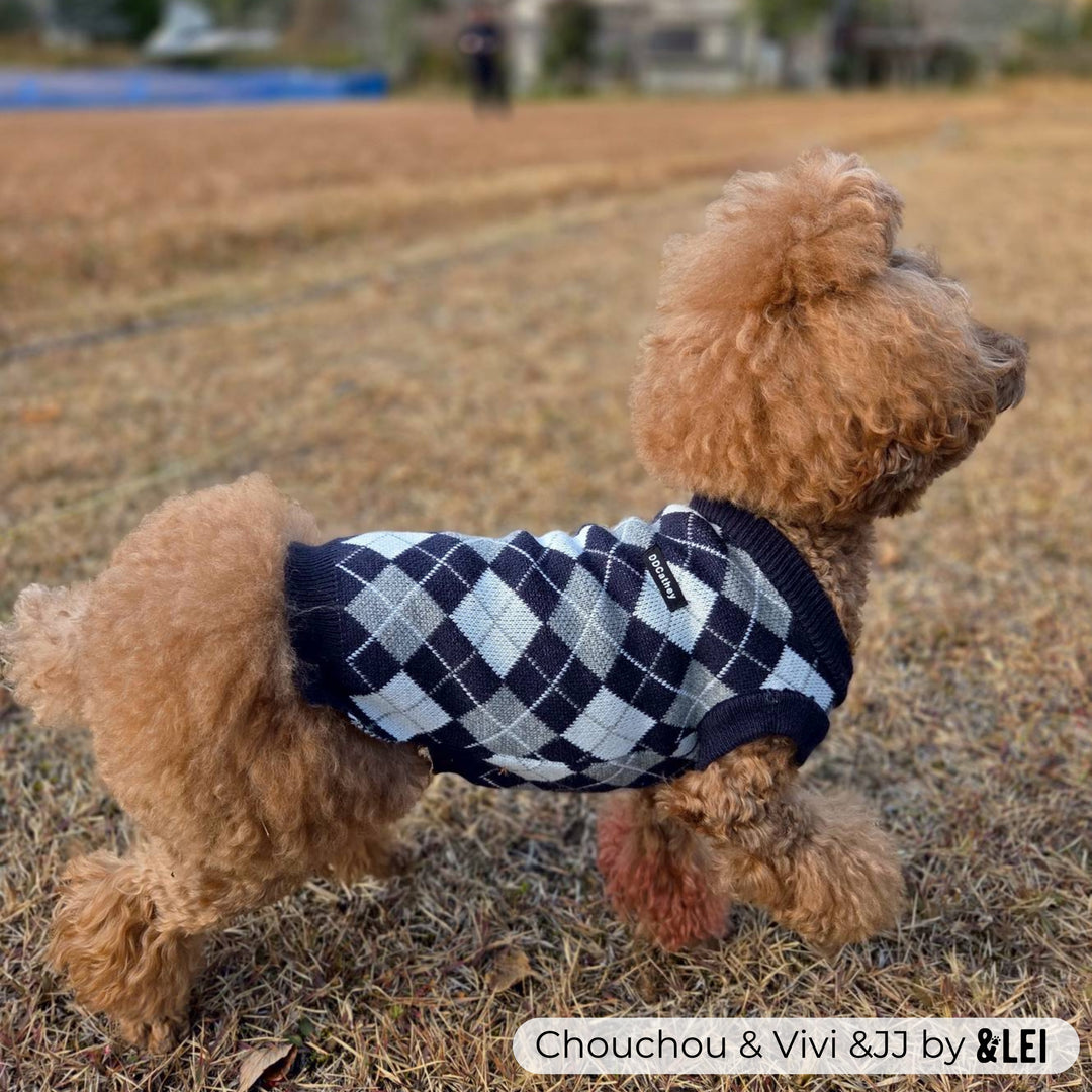 ブリティッシュチェック柄ニット