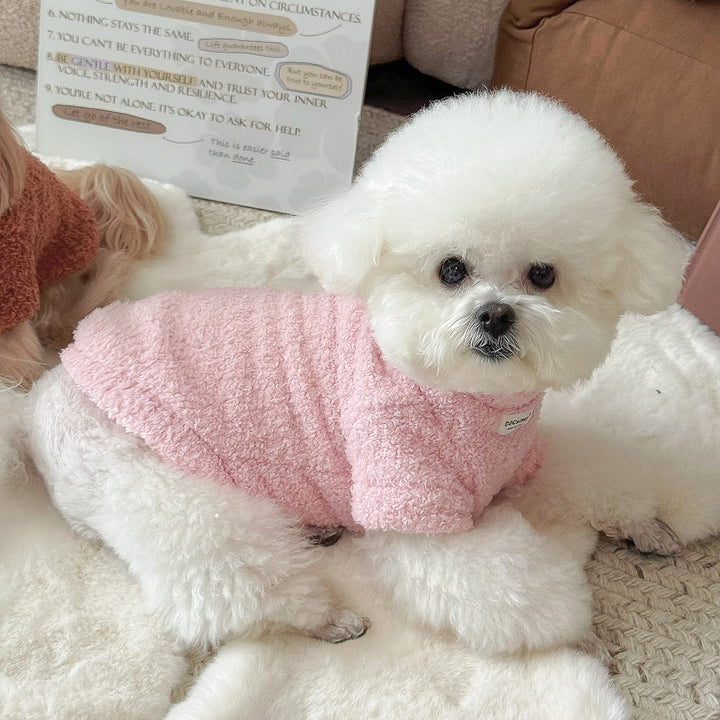 ふんわりカラーボアトップス