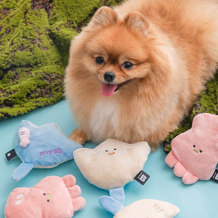 海のお友だちおもちゃ エイ&イカ