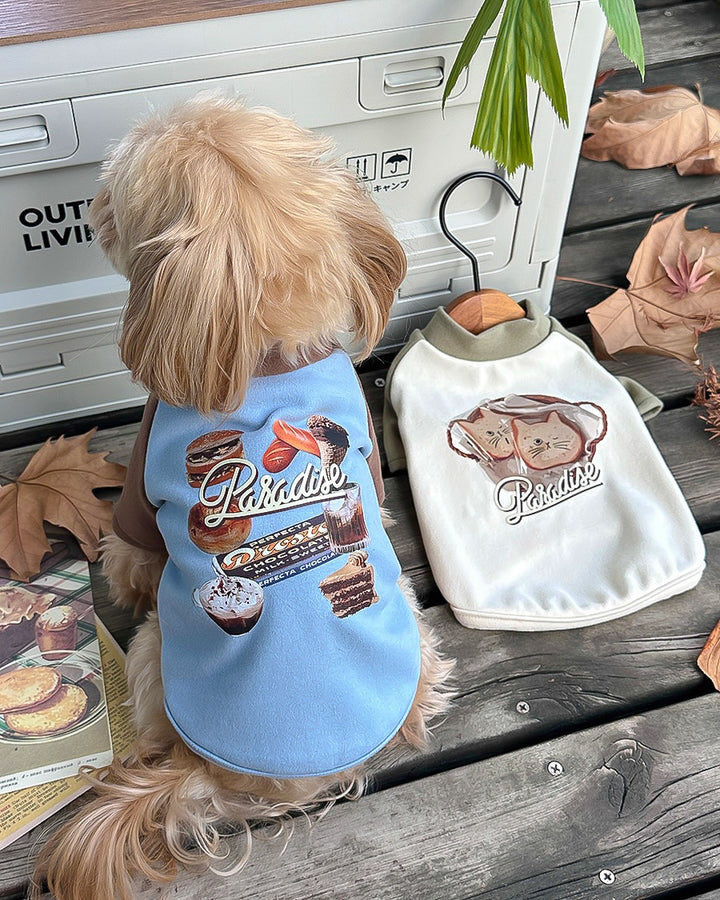 プリントデザインポップTシャツ