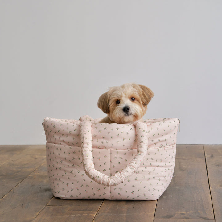 WIDE BAG - BABY PINK