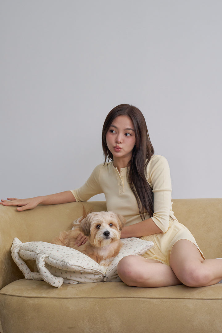 WIDE BAG - BABY IVORY