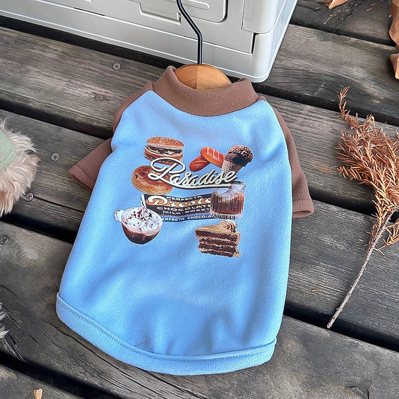 プリントデザインポップTシャツ