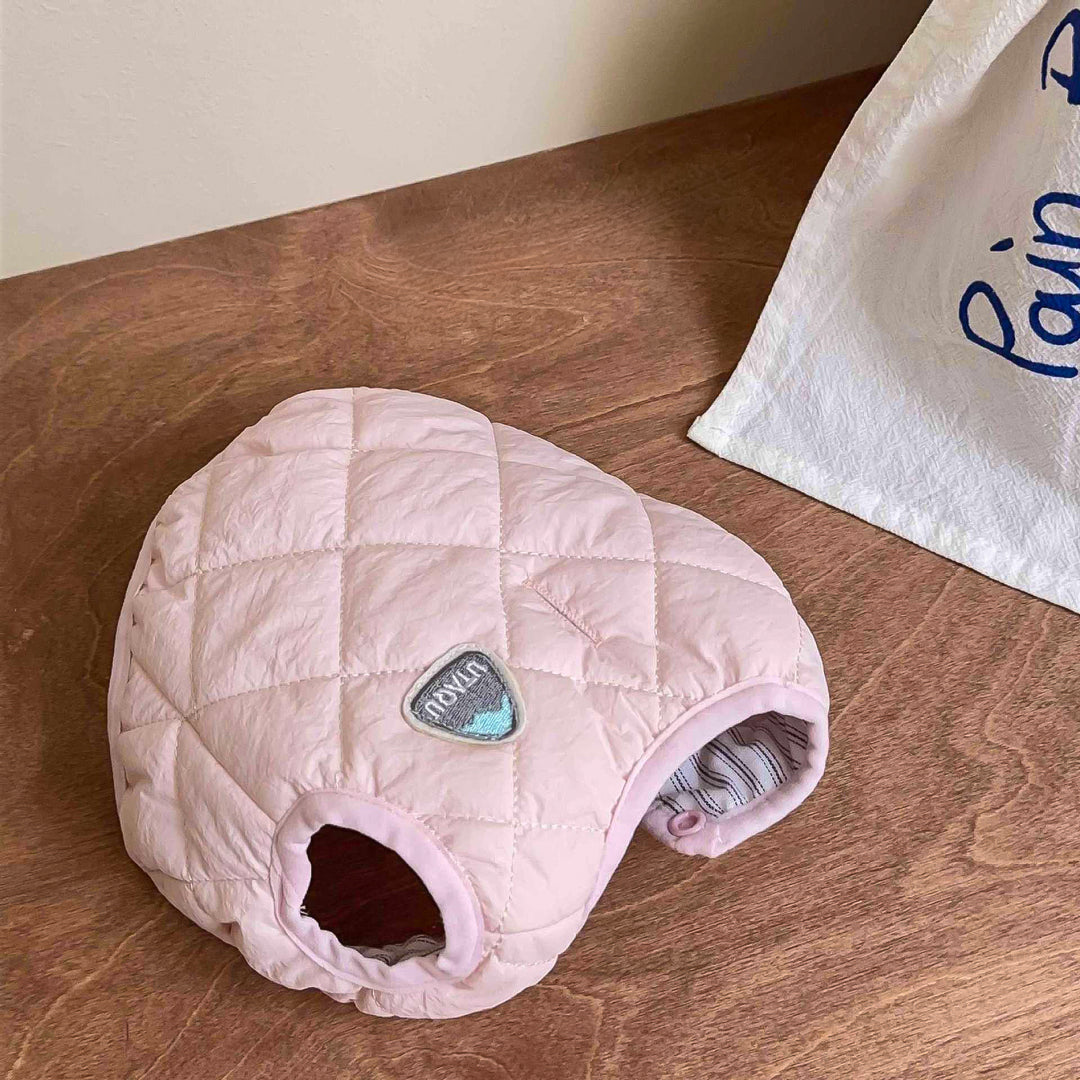 パステルカラーキルティングベスト