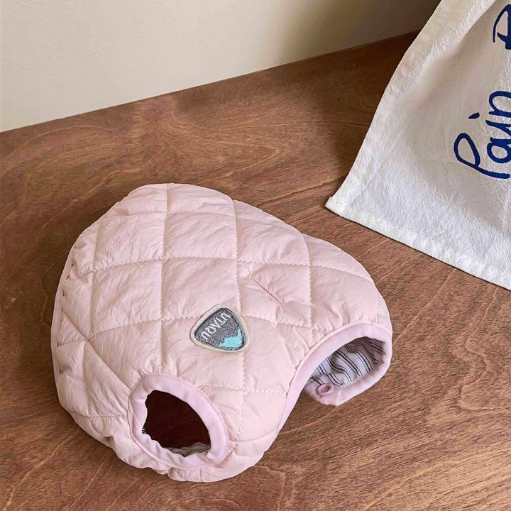 パステルカラーキルティングベスト