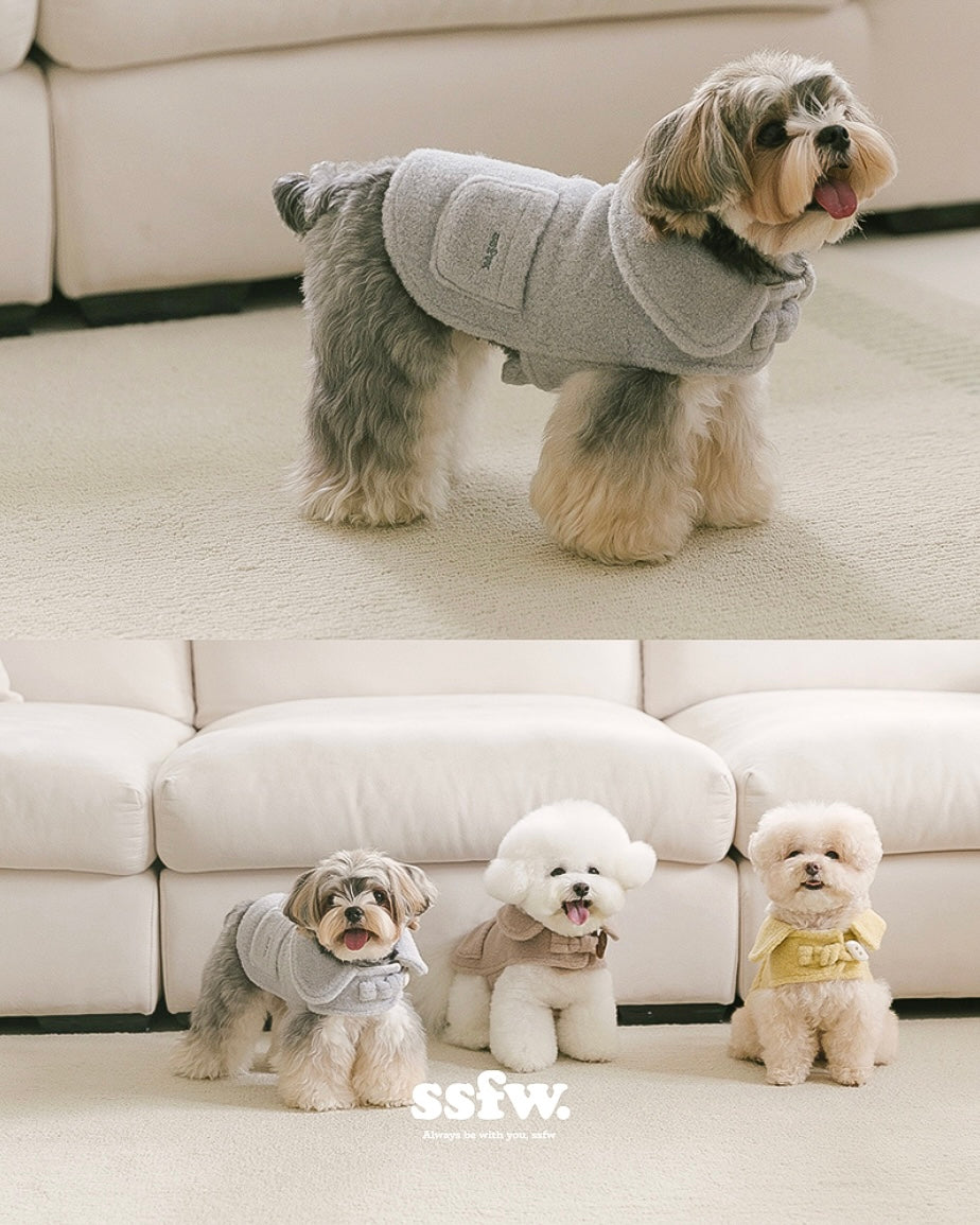 ミルクティーダッフルコート