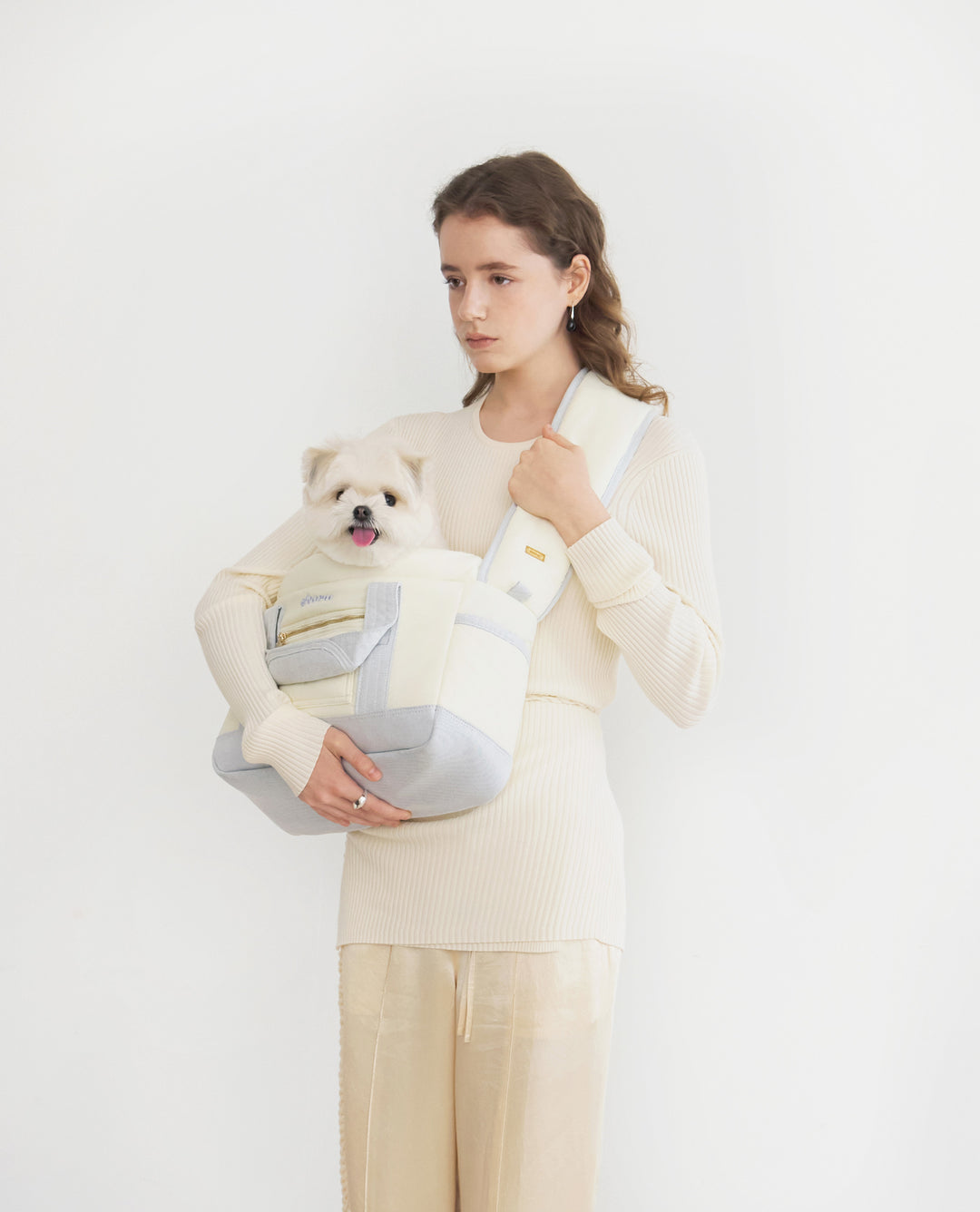 Pillow Bag｜ピローバッグ（レモンブルー）