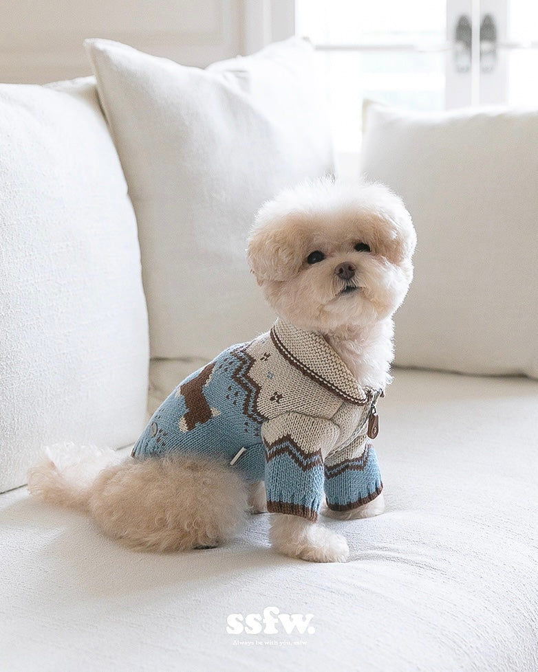 メイプル・コウイチャン ニットジャケット