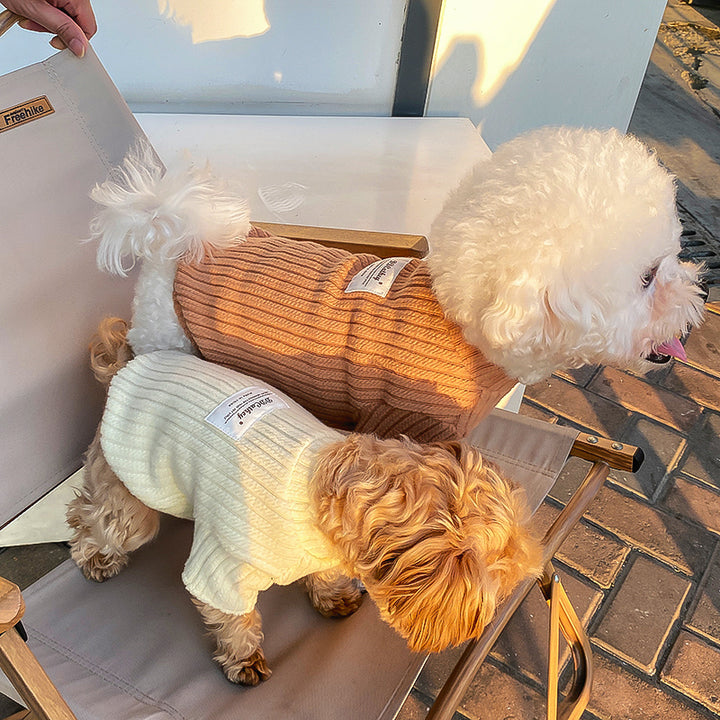 ふっくらリブニットトップ