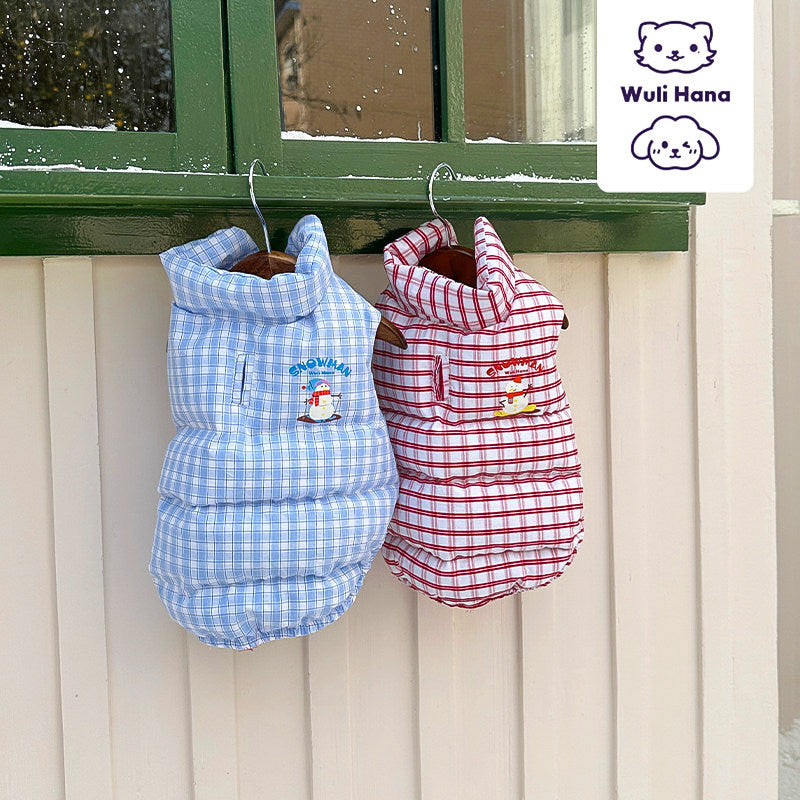 ソフトチェックダウンベスト