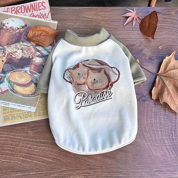プリントデザインポップTシャツ