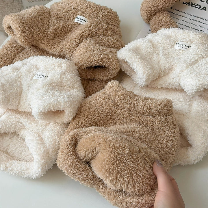 ふんわりカラーボアトップス