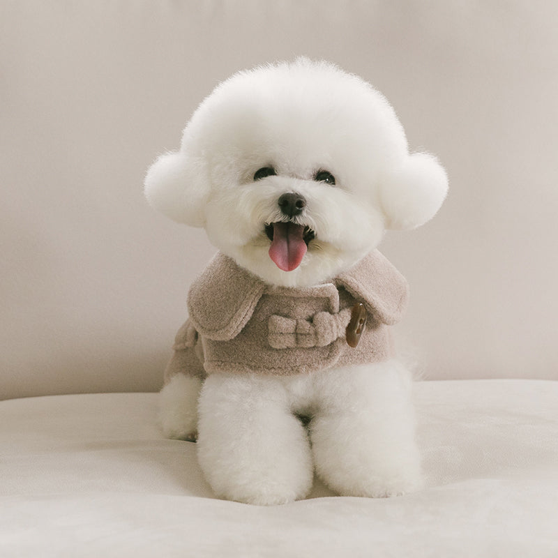 ミルクティーダッフルコート