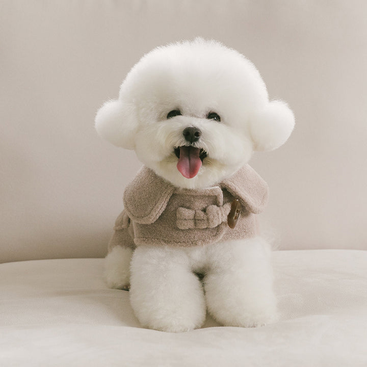 ミルクティーダッフルコート