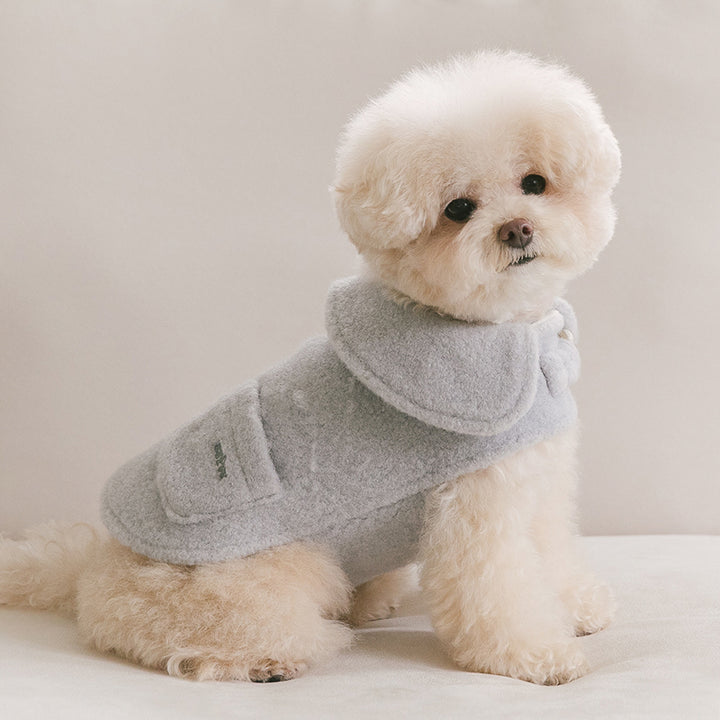 ミルクティーダッフルコート