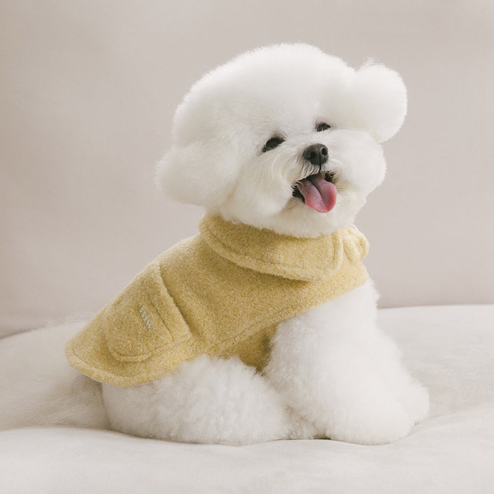 ミルクティーダッフルコート