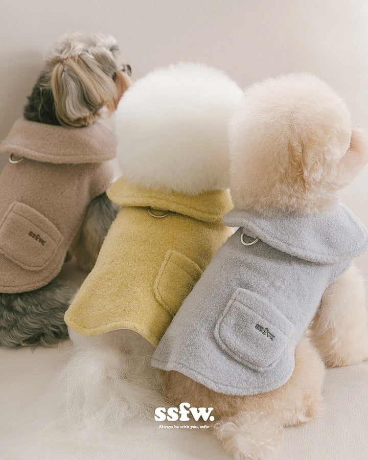 ミルクティーダッフルコート