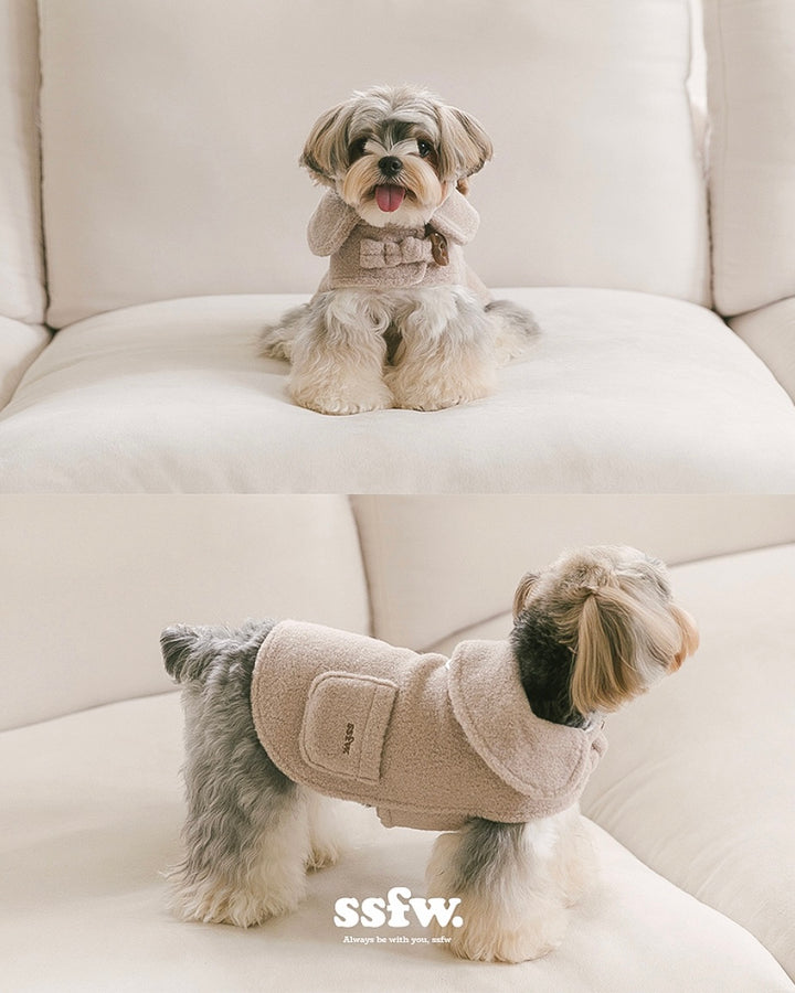 ミルクティーダッフルコート