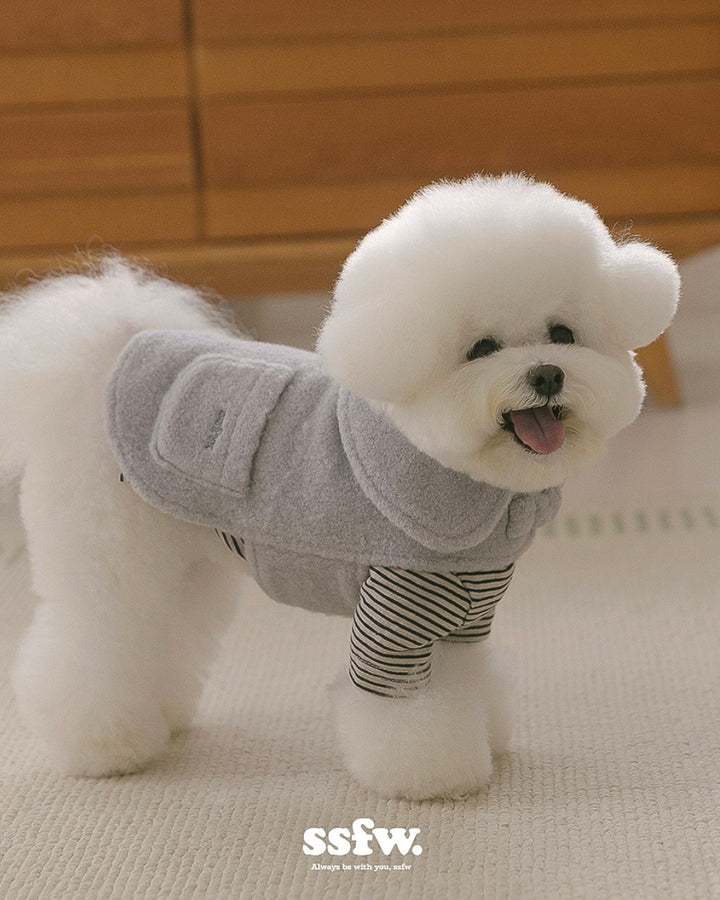 ミルクティーダッフルコート