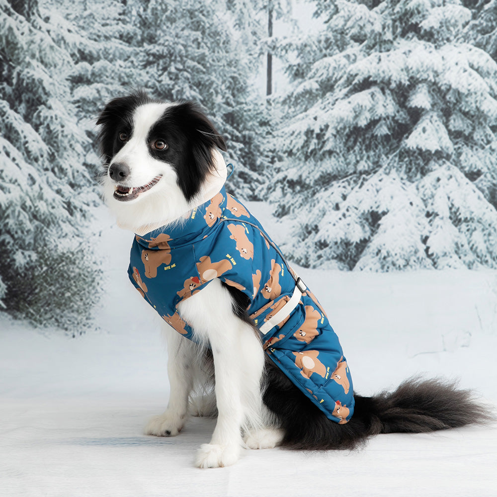 ☆未使用品☆ Blue beat ブルービート犬服 迷彩柄 つなぎ Sサイズ ☆未使用品☆ Blue beat ブルービート犬服 迷彩柄 つなぎ Sサイズの