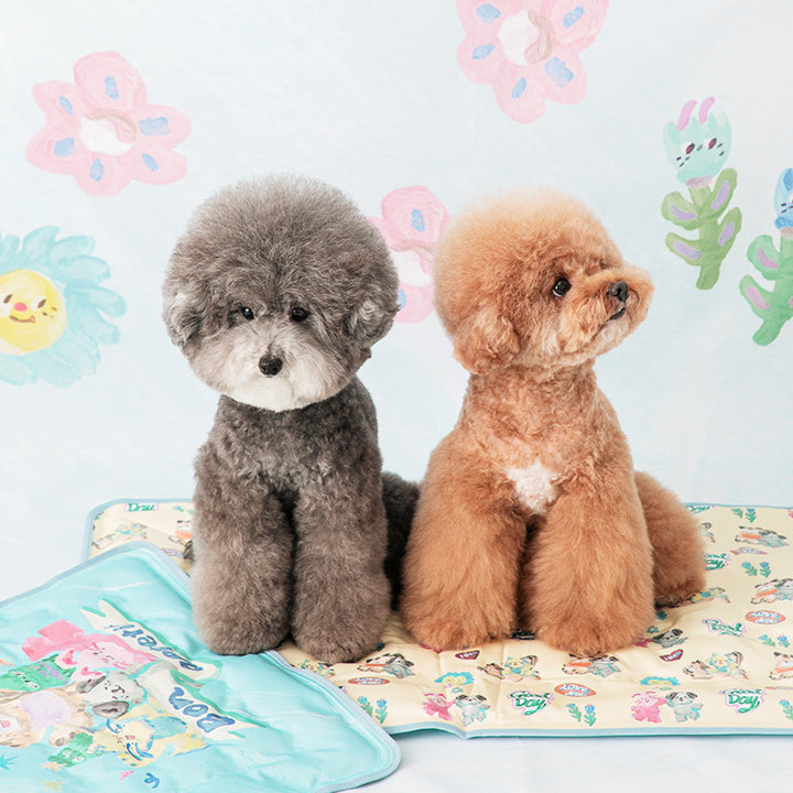 BITE ME×POKORI Friendsクールマット