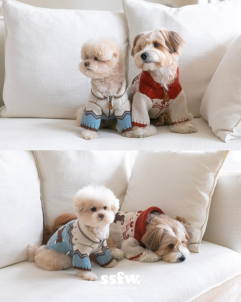 メイプル・コウイチャン ニットジャケット