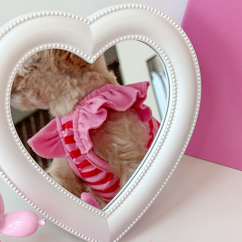 ＆LEI】ラブリーボーダーフリルタンクトップ