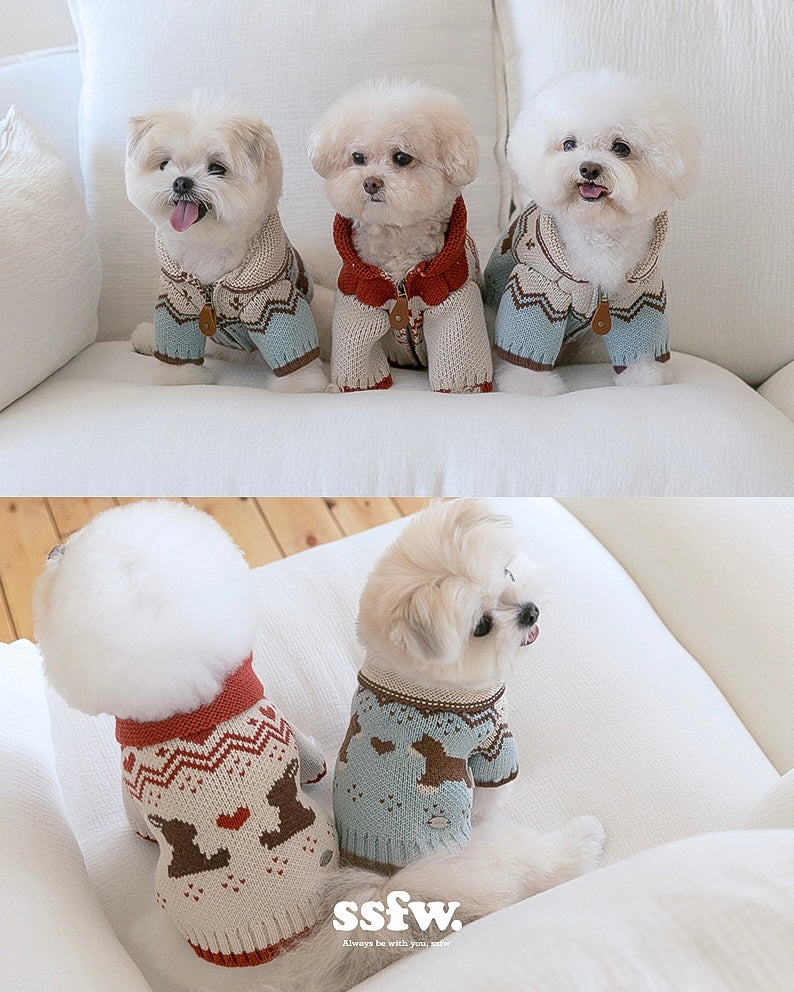 メイプル・コウイチャン ニットジャケット