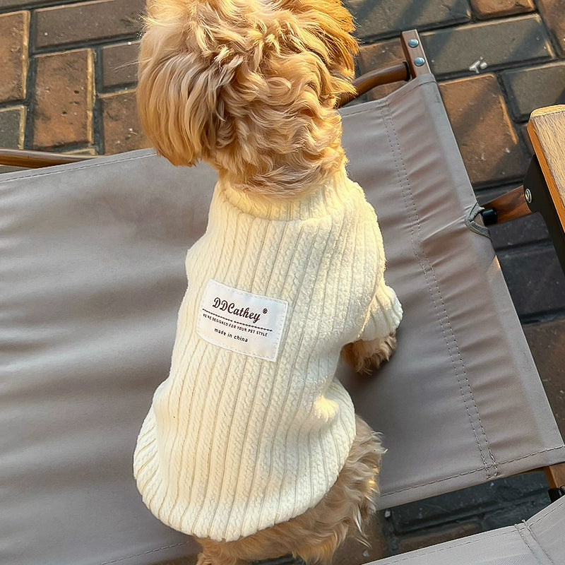 ふっくらリブニットトップ