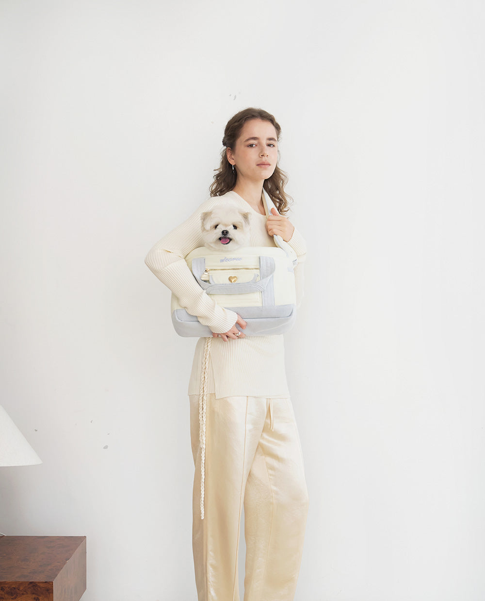 Pillow Bag｜ピローバッグ（レモンブルー）
