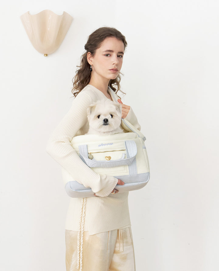 Pillow Bag｜ピローバッグ（レモンブルー）