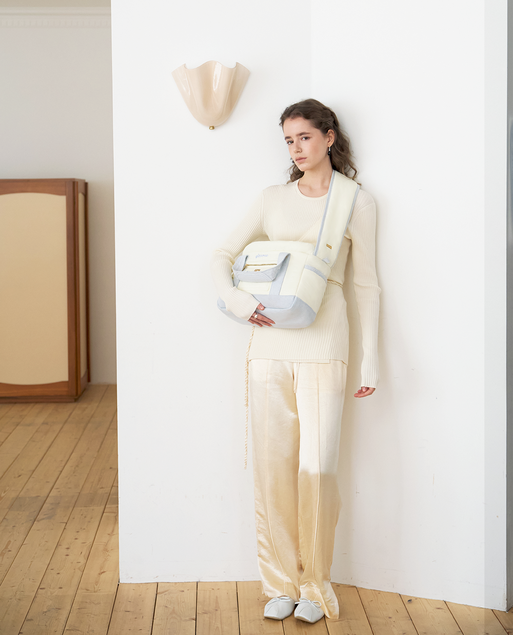 Pillow Bag｜ピローバッグ（レモンブルー）