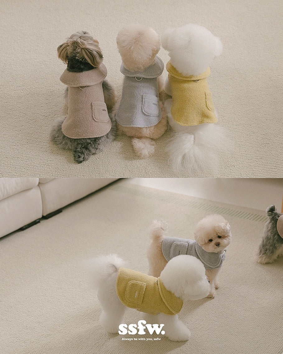 ミルクティーダッフルコート