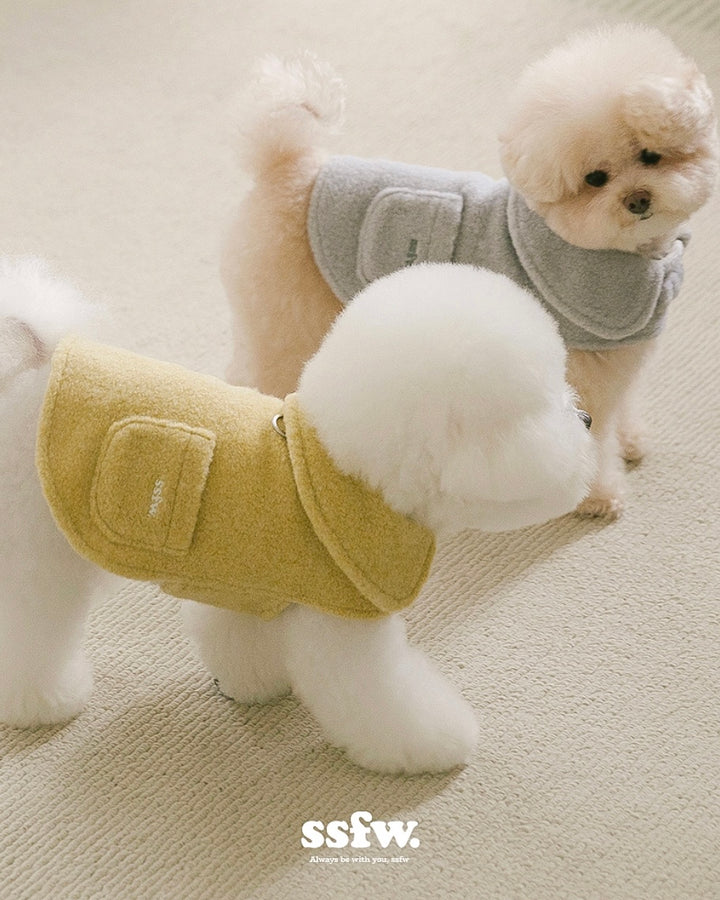 ミルクティーダッフルコート