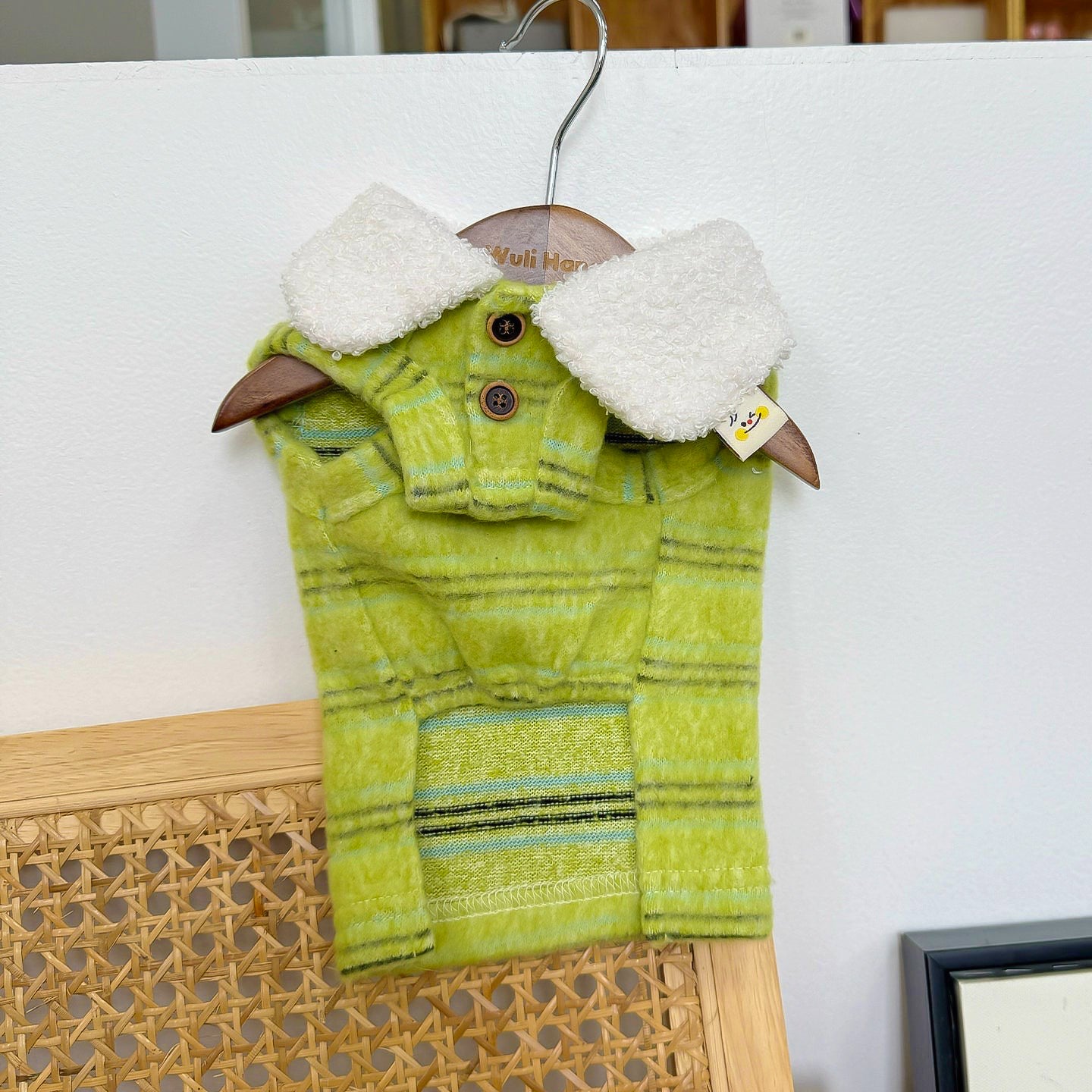 ELLIE】モコモコニットベスト【GRAY】 セール】 【洗える