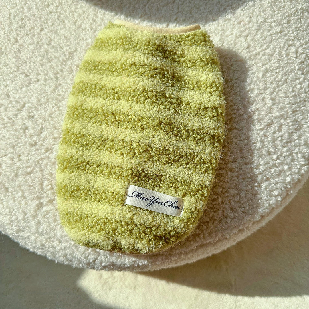 ミルキーボーダーウォームベスト