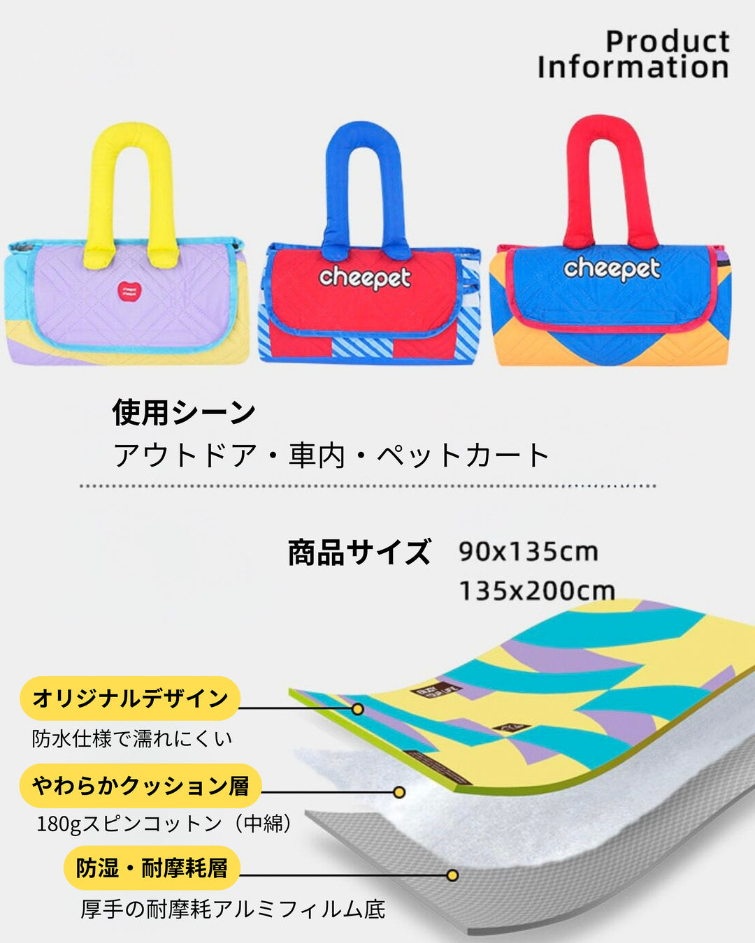 サニーピクニックマット