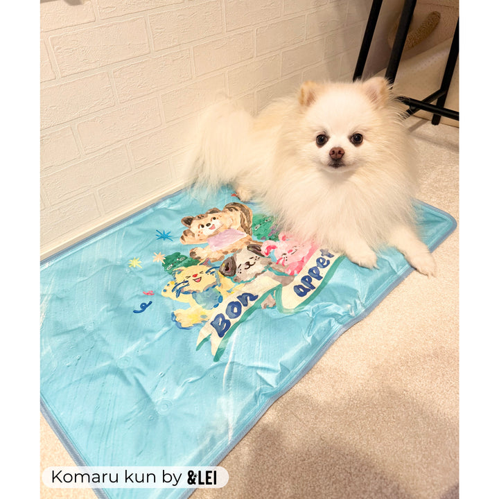 BITE ME×POKORI Friendsクールマット