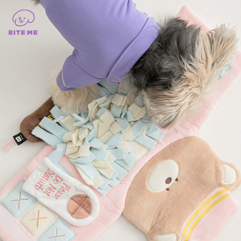 ベルボーイくまノーズワークマット