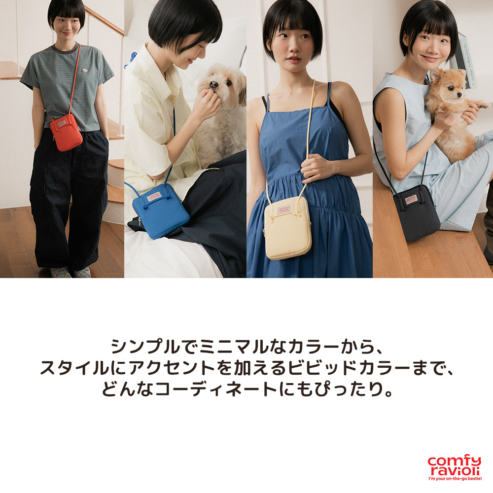 COMFY RAVIOLI シティポップサコッシュ