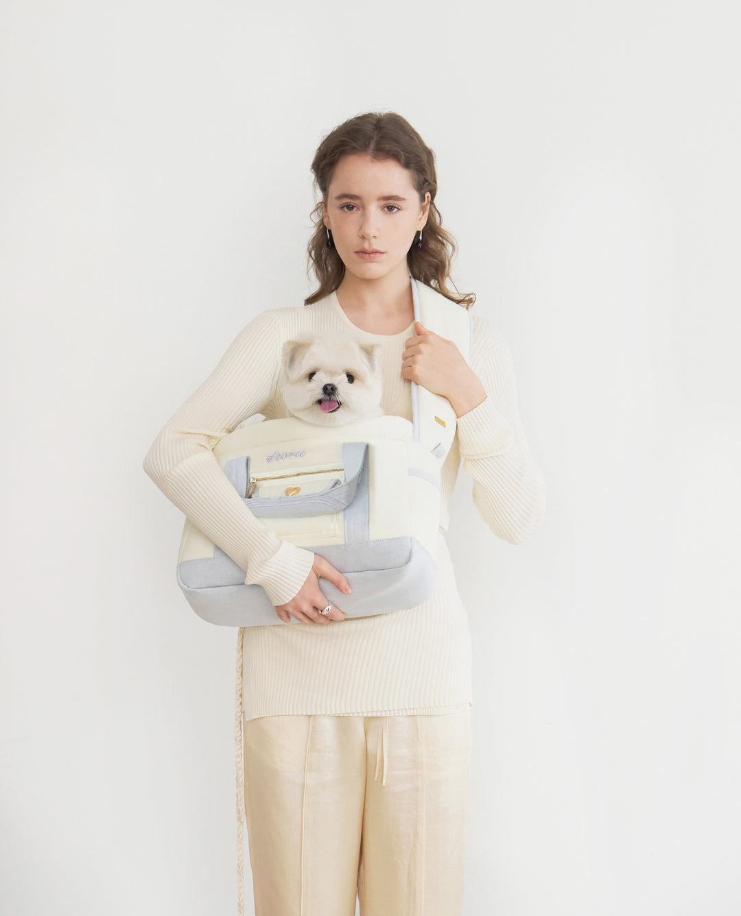 Pillow Bag｜ピローバッグ（レモンブルー）