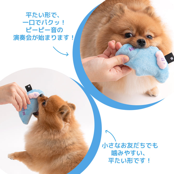 海のお友だちおもちゃ エイ&イカ