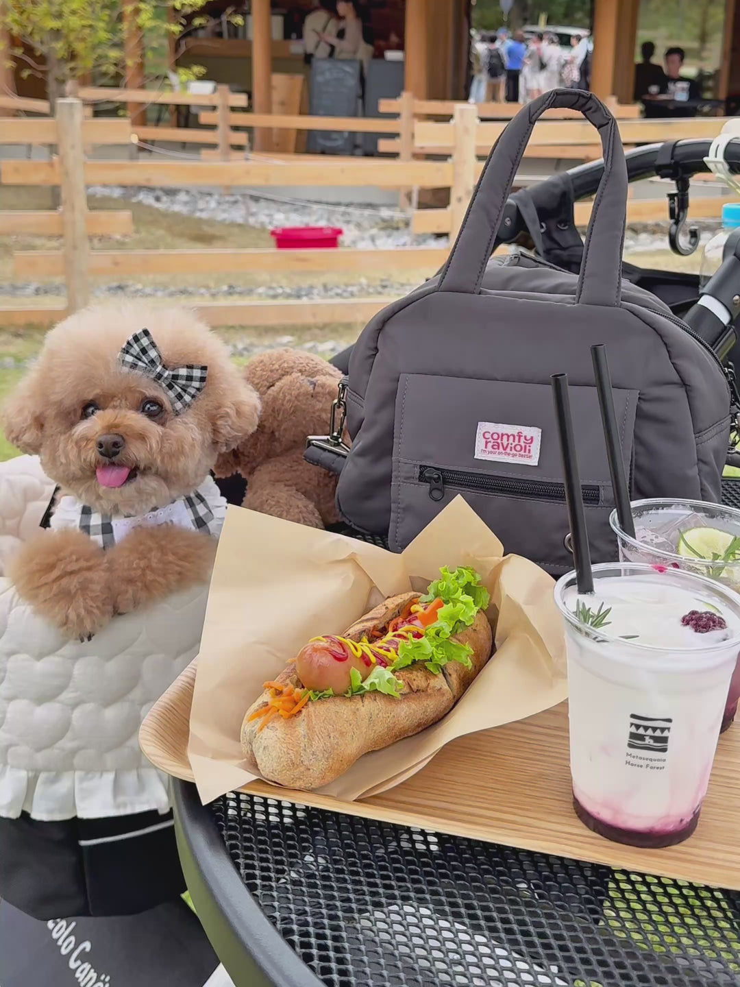 COMFY RAVIOLI ミニタウンバッグ